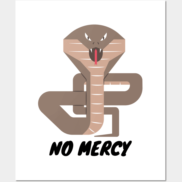 Cobra Kai No Mercy Wall Art by Valentin Cristescu